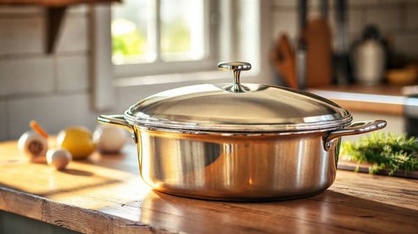Les meilleures casseroles en inox pour réussir vos plats